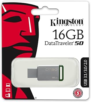 KINGSTON 16GB FLASH DRIVE 
